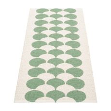 Zeleno-krémový vnútorný a vonkajší behúň 70x150 cm Poppy Oregano – Pappelina