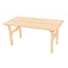 Deokork Masívny záhradný stôl z borovice VIKING (40 mm) - rôzne dĺžky 150 cm