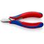 Bočné frézy na elektroniku 115 mm KNIPEX 77 22 115 - leštená hlava, viaczložkové puzdrá