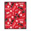 Fleecová deka Coca-Cola - nano coral 220 gr./m² - 120 x 150 cm