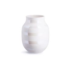 Biela kameninová váza Kähler Design Omaggio, výška 20 cm