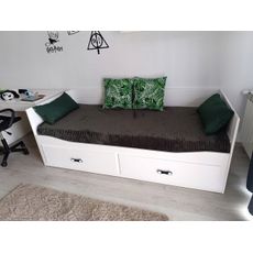 Rozkladacia posteľ HERMES 2 200x80 biela