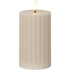 LED sviečka (výška 15 cm) Flamme Stripe – Star Trading