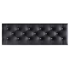 Lavica CHESTERFIELD 60x40 cm Čierna