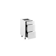 Kuchynská skrinka ASPEN D40S3-biela/biela