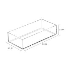 Transparentný organizér iDesign Clarity, 20 × 10 cm