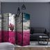 Paraván Magenta meadow Dekorhome 225x172 cm (5-dielny)