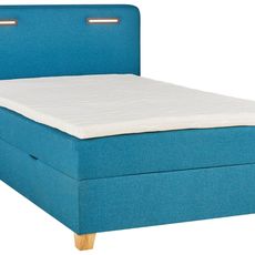 Moderano AMERICKÁ POSTEĽ, 100/200 cm, textil, tyrkysová