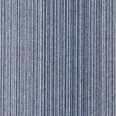 Kobercový štvorec Cobra Lines 5661 modrá 50 x 50 cm, chodba / predsieň