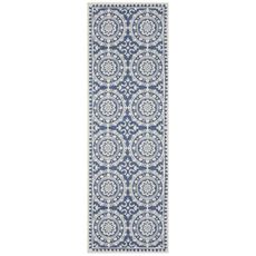 NORTHRUGS Behúň Twin Supreme 104130 Blue / Cream – na von aj na doma - 80x250 cm