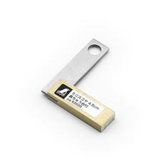 Nerezový mini uholník SHINWA s robustnou mosadznou základňou - 45 mm