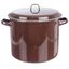 Orion Pokrievka smalt BROWN Lem, 37,5 cm