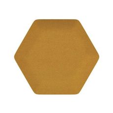 Čalúnený akustický panel nástenný Riwiera 41 horčicový hexagón - Hexagon 6x15 cm