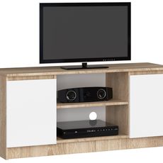Ak furniture TV stolík Tonon 120 cm sonoma/biela