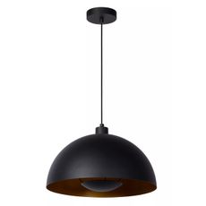 Lucide 45496/01/30 - Luster na lanku SIEMON 1xE27/40W/230V čierna