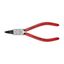 Kliešte na poistné krúžky 140 mm, vnútorne zahnuté 45° Knipex 44 31 J02
