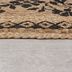 Flair Rugs koberce Behúň Printed Jute Maisie Natural/Black - 60x230 cm