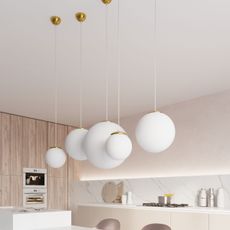 Sollux SL.0716 - Luster na lanku TOYA 1xE27/60W/230V priemer 30 cm
