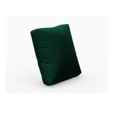 Zelený zamatový vankúš k modulárnej pohovke Rome Velvet - Cosmopolitan Design