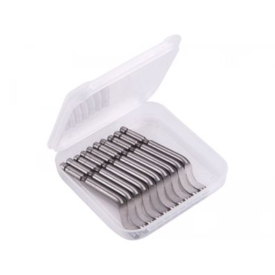 Univerzálny nástroj na odstraňovanie ostria, stopka 3,2 mm + 10 ks náhradných čepelí, HSS M35 (5% Co)