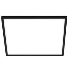 Briloner LED stropné svietidlo Slim čierne 18W 2400lm 4000K 29,3 x 29,3 x 2,8 cm