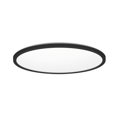 LED kúpeľňové stropné svietidlo NIVERA LED/24W/230V IP54 pr. 30 cm čierne