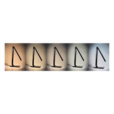 Brilagi - LED Stmievateľná stolná lampa USB konektor LED/12W/230V biela 3000-6000K