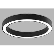 LED2 - LED Stmievateľné stropné svietidlo SATURN LED/60W/230V 3000K/4000K čierna