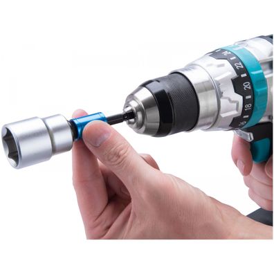 Adaptéry do vŕtačky s otoč.úchytem 3ks, 1/4"-3/8" -1/2", S2