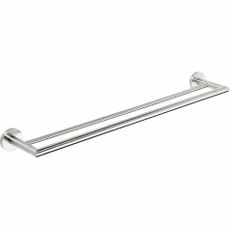 SAPHO XS403 X-Steel držiak na uteráky dvojitý 65,5 cm, brúsená nehrdz. oceľ