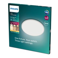 Philips - LED Stmievateľné stropné svietidlo SUPERSLIM SCENE SWITCH LED/36W/230V