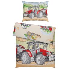 XXXL DETSKÉ OBLIEČKY TRAKTOR 140/200 cm