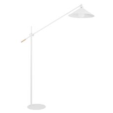 Argon 4731 - Stojacia lampa NASHVILLE 1xE27/15W/230V biela
