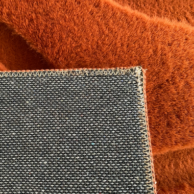 Koberec, tehlová/3D vzor, 80x150, PUFIN TYP 2