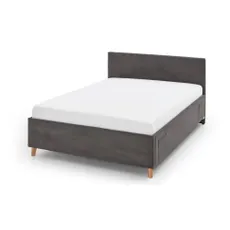 Antracitová detská posteľ s úložným priestorom 120x200 cm Cool – Meise Möbel
