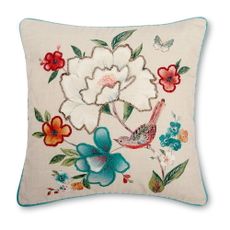 Dekoračný vankúš 45x45 cm Pippa Embroidered – Catherine Lansfield