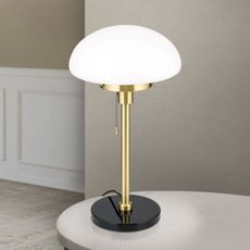 Orion LA 4-1221/1 - Stolná lampa SPARTA 1xE27/40W/230V zlatá/čierna