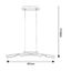 Rabalux 2957 - LED Stmievateľný luster na lanku EUCALYPTUS LED/20W/230V