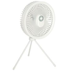 IKO Mini stolový ventilátor biely