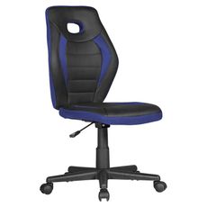 MID.YOU OTOČNÁ STOLIČKA PRE MLÁDEŽ, modrá, čierna