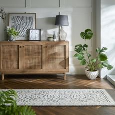 Sivý umývateľný behúň zo ženilky 60x240 cm Jaipur – Flair Rugs