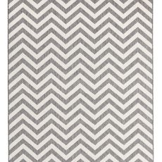 NORTHRUGS - Hanse Home koberce Kusový koberec Twin Supreme 103432 Palma grey creme – na von aj na doma - 120x170 cm