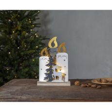 Eglo 411289 - LED Vianočná dekorácia FAUNA 10xLED/0,03W/2xAA