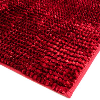 Bo-ma Kúpeľňová predložka Ella micro červená, 50 x 80 cm