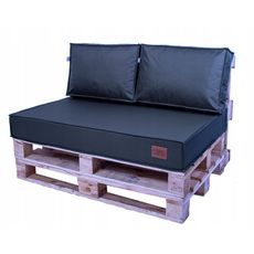Golden Garden Paletové sedenie GG32 podsedák a vankúš 120cm x 80cm x 15cm Olivová