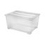 Úložný box TEX BOX 150 l priehľadný