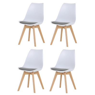 Sada jedálenských stoličiek CT-X7056 GREY, 4 ks