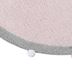 Lorena Canals koberce Pre zvieratá: Prateľný koberec Bubbly Soft Pink kruh - 120x120 (priemer) kruh cm