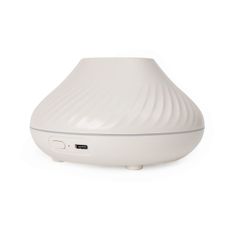 LED RGB Aróma difúzor s imitáciou plameňa LED/6,5W/5V 130ml biela