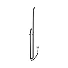 Sapho - Elektrický sušiak uterákov s časovačom DUOPASSO 45W/230V 170 cm mat. čierna